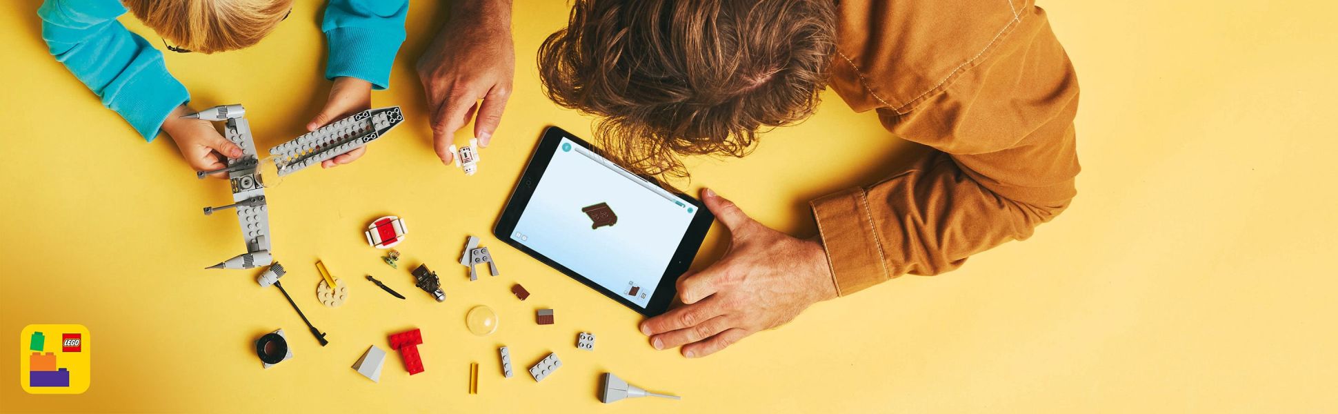 Find step-by-step pictorial instructions in the box and check out the LEGO Builder app for digital viewing tools.