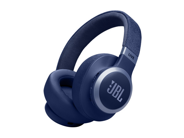 JBL Live 770NC Over-Ear Headphones, Blue with Noise Cancelling