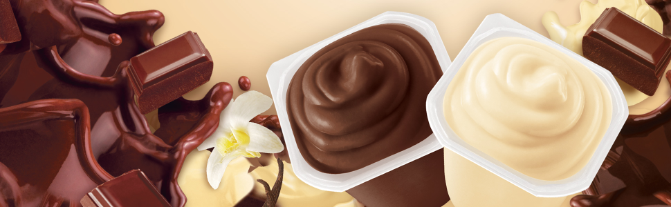 Snack Pack Vanilla Flavored Pudding, 6 Count Pudding Cups