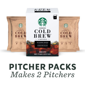 Starbucks® Cold Brew Single-Serve Concentrate Signature Black