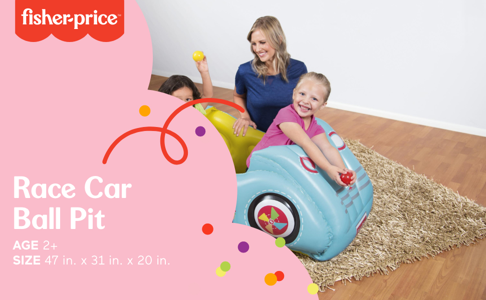 Fisher price car ball hot sale pit