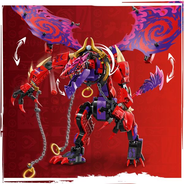 ともニャンФωФ LEGO Ninjago Arc Dragon of Focus (71836)