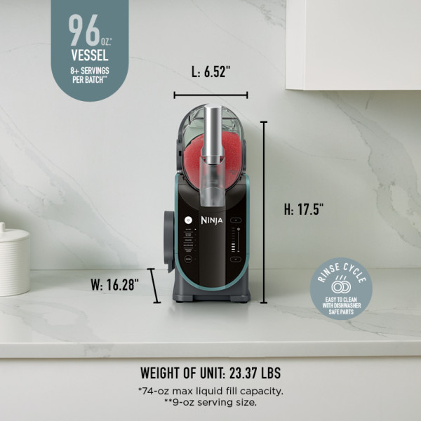 Ninja SLUSHi 96-Oz Frozen Drink Machine with RapidChill Technology