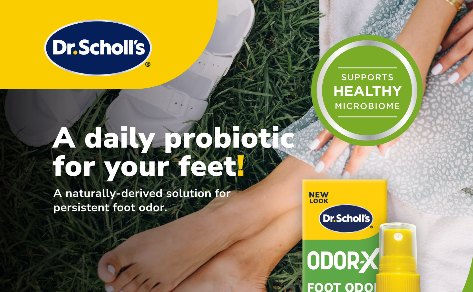 Odour-X® Probiotic Extract Formula Foot Spray
