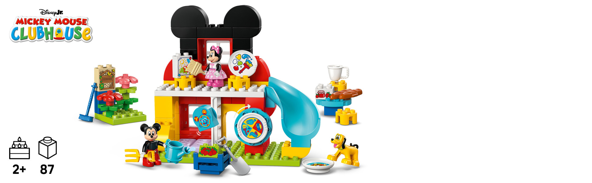 This Disney building toy helps kids refine their fine motor skills as they roleplay with characters in the Clubhouse.