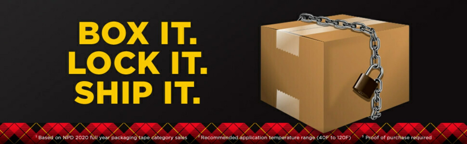 Scotch 3M Box Lock Ruban D'emballage D'expédition