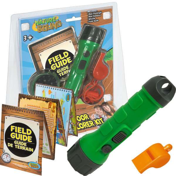 Nature Bound Outdoor Explorer Kit, Kids Adventure Set, Flashlight