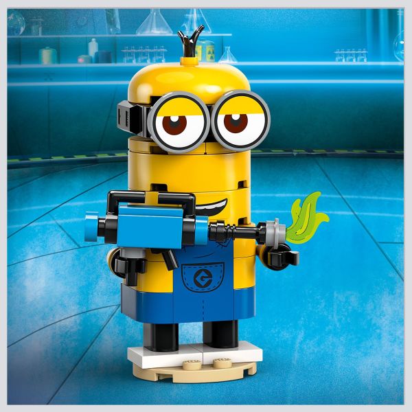 Each Minion can move their hands and hold accessories.