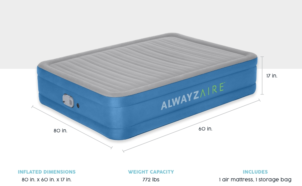 Walmart twin blow outlet up mattress