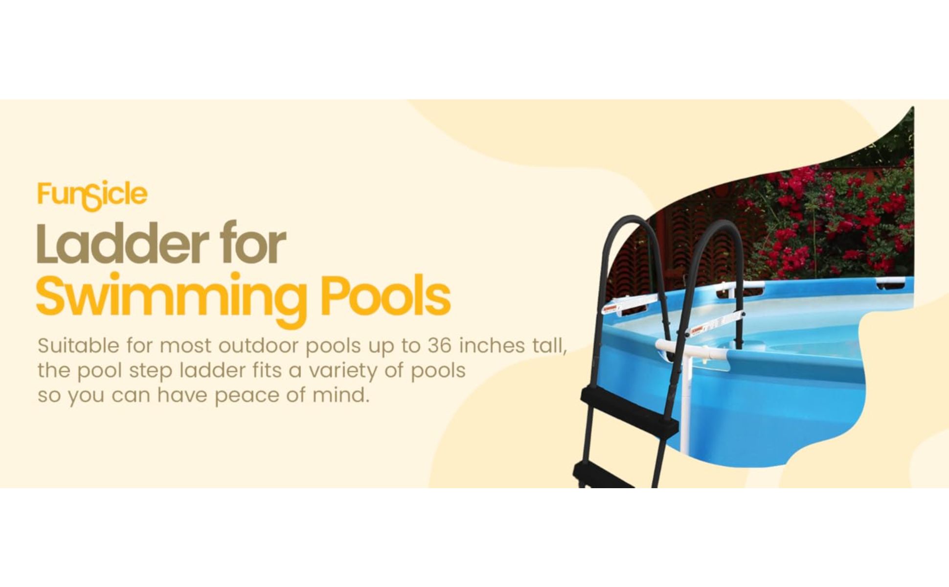 Ladder For Above Ground Pool Funsicle 36