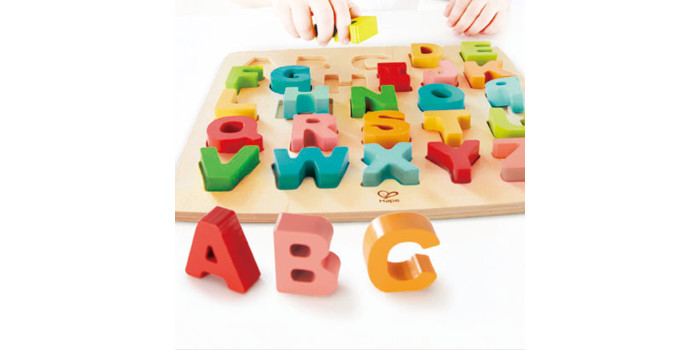 Hape Alphabet Wooden Learning Blocks, 27 Pieces - Walmart.com