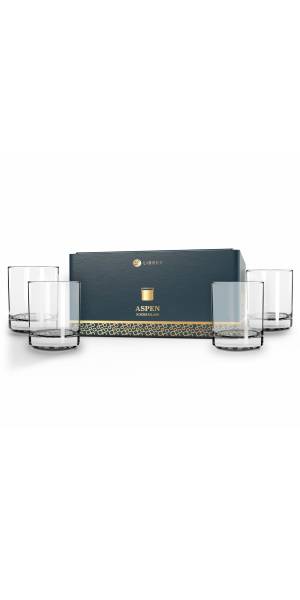 Libbey Aspen Rocks Glass Set of 4