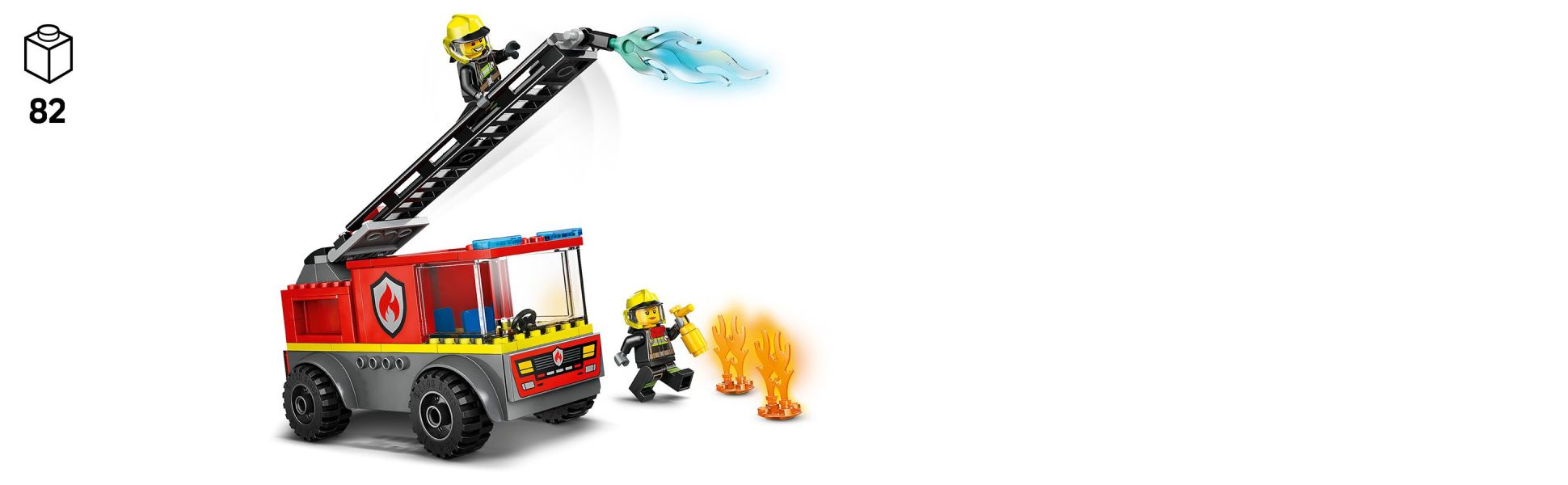 Kids get a helping hand with this playset, featuring a LEGO Starter Brick to begin their building adventure.