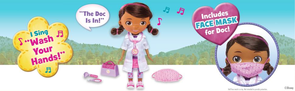 doc mcstuffins wash your hands doll walmart