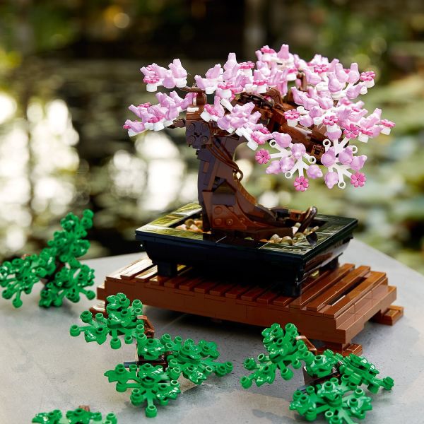 LEGO Botanical Collection: Bonsai, Bouquet di fiori e Uccello del Paradiso
